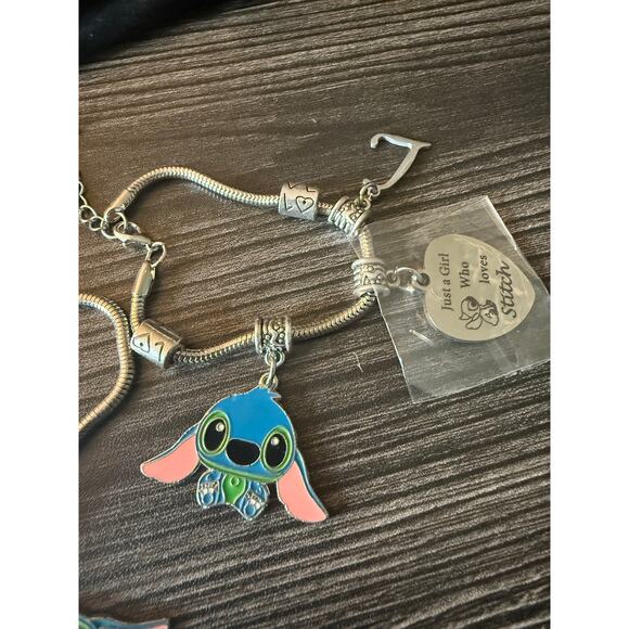 NWT Lilo & Stitch Charm Bracelet Bundle - Picture 2 of 6